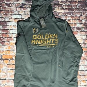 Fanatics Black and Gold Vegas Golden Knights Hoodie